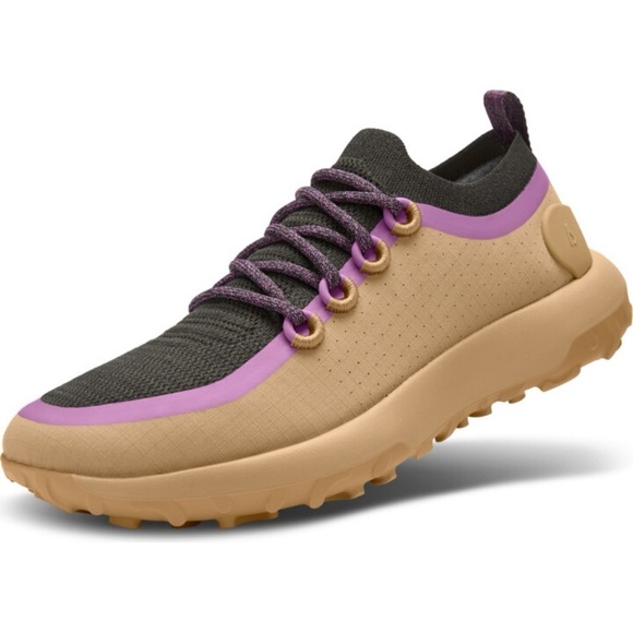 allbirds Other - Allbirds Trail Runner Sneaker Hazy Beige Tan Purple Performance Comfort Mens 8